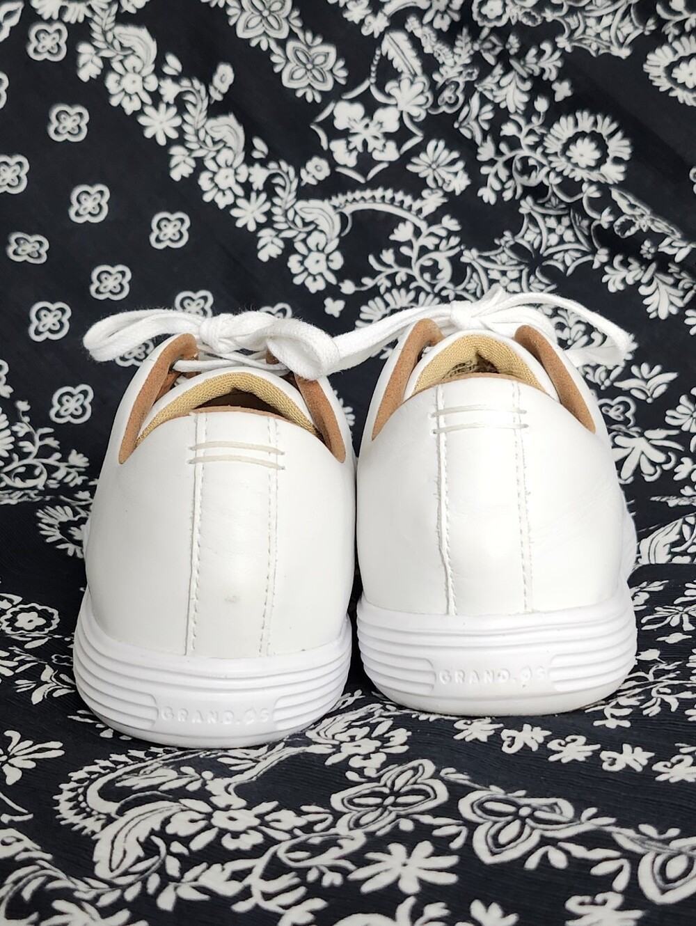 Cole Haan White Crosscourt Sneakers - Picture 4 of 9